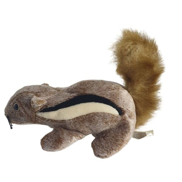 Vintage Ty Beanie Chipper Chipmunk Squirrel 7.5" Baby Plush '99 Edition Retired - Picture 5 of 7